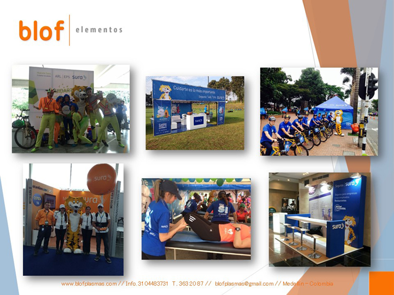 Blof plasmas · Alquiler TV Plasmas · Alquiler Mobiliario · Stands· Medellin, Colombia